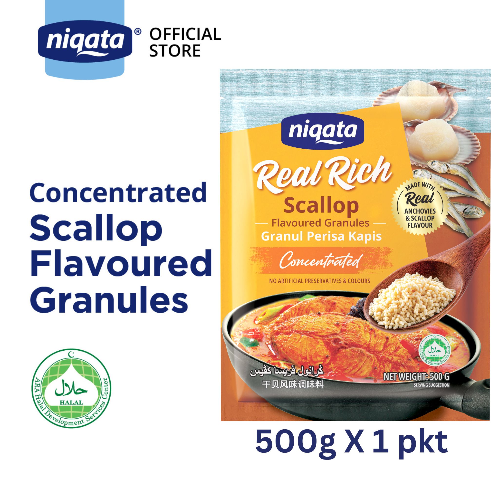 Scallop Flavoured